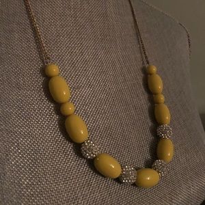 J. Crew yellow necklace